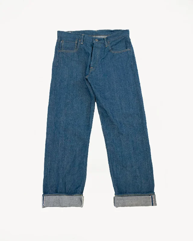 Men's pants with constant tones-570 OFBD - 13.7oz "Old Faded Blue" Selvedge Denim - Classic Straight Fit