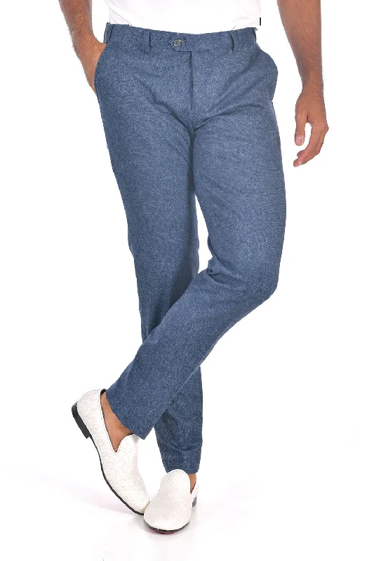 Men's pants with sport vibe-Air Force Blue Pants