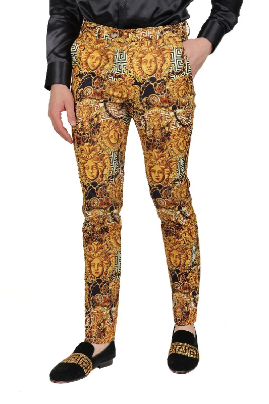 Men's pants for upscale events-Baroque Angels Pants