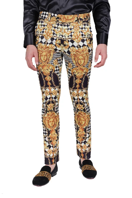 Men's pants with quirky patterns-Baroque CHECKER Pants