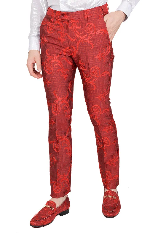 Men's pants with bold vibes-Baroque Greco Pants