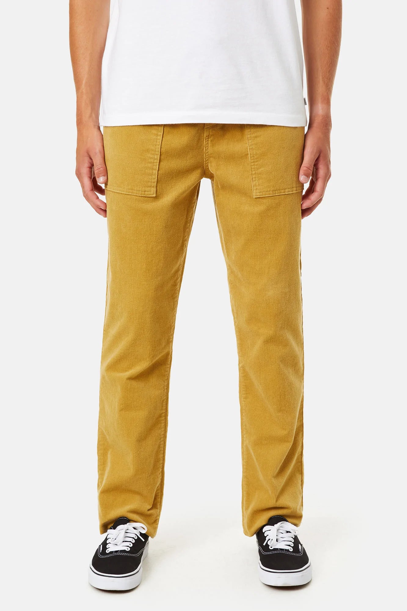 Men's pants taupe shade-Cord Trails Pants