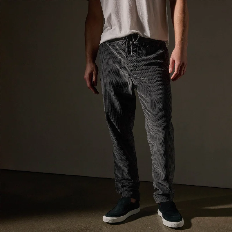 Men's pants with sturdy stitching-Corduroy Pant - Magma Pigment