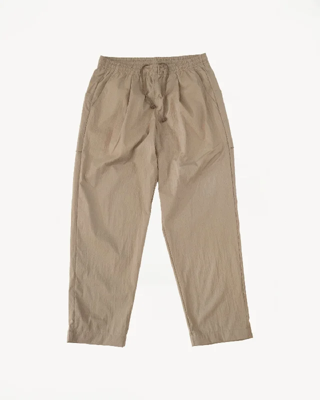 Men's pants with dynamic fabric-Crêpe Ump Pants - 38 Sepia