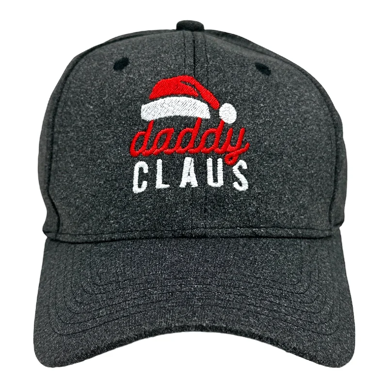 Men's pack-light shirts-Daddy Claus Hat Funny Xmas Party Father Santa Claus Adult Joke Cap