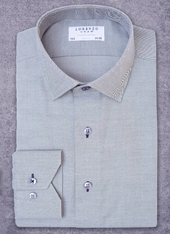 Men's legacy shirts-Alexander in Grey Cashmere Shirt