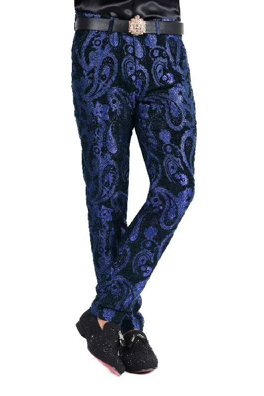 Men's pants with sleek style-Luscious Paisley Pants