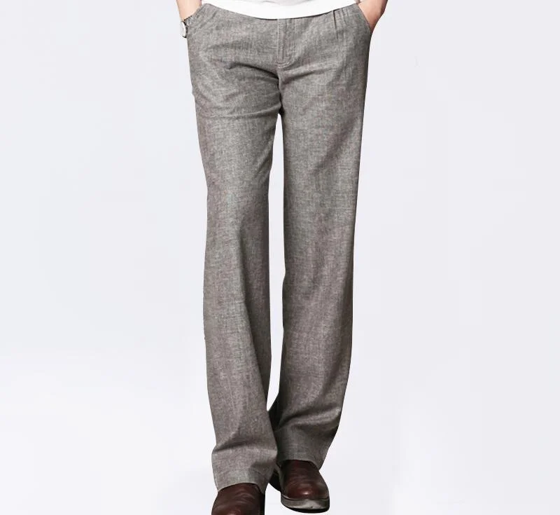 Men's pants ageless design-Markless Thin Linen Pants