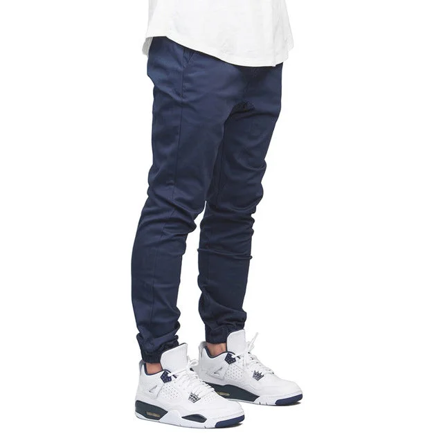 Men's pants with firm design-Men Jogger Pants Fashion