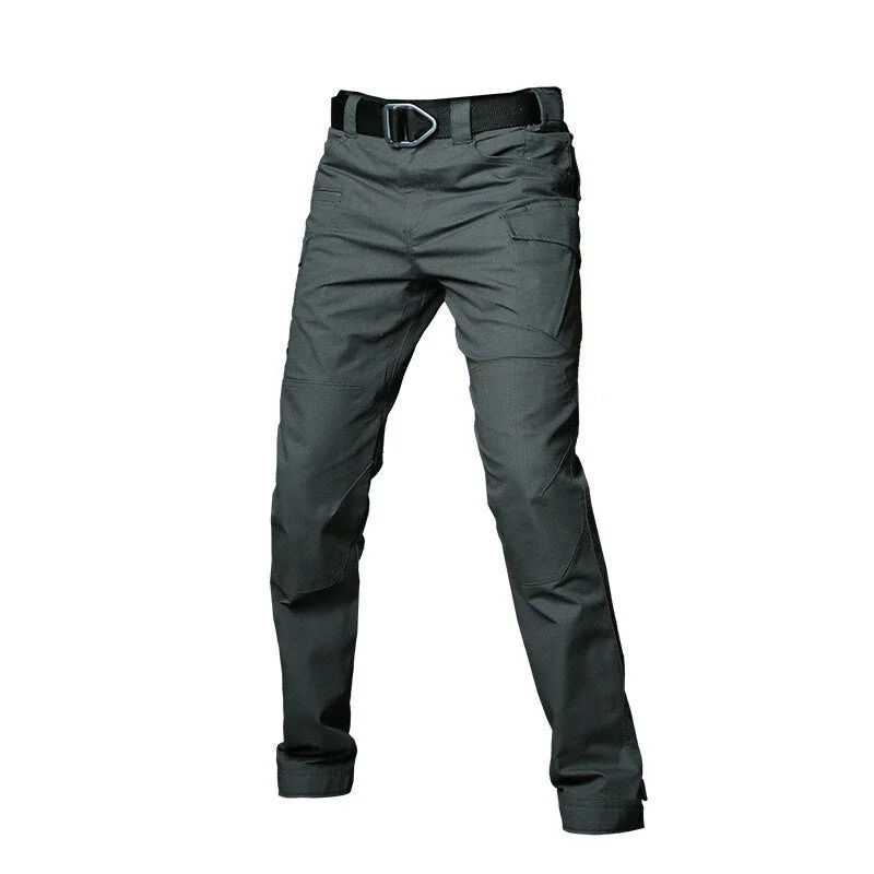 Men's pants for mild travel-Men's Polyester Mid Waist Thin Breathable Casual Wear Pants