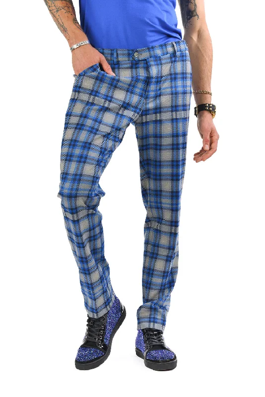 Men's pants precision fit-Shepherd's Check Pants