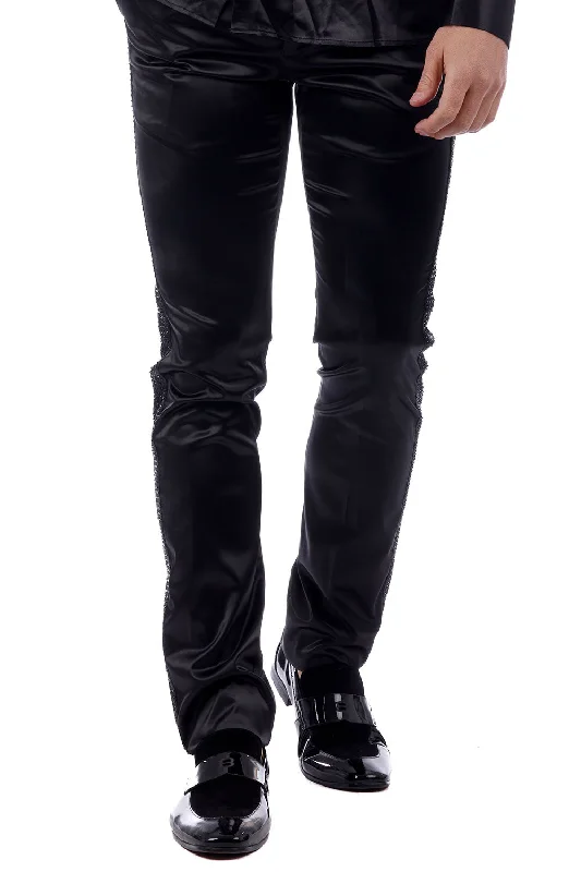 Men's pants with solid fabric-Shimmy Pants