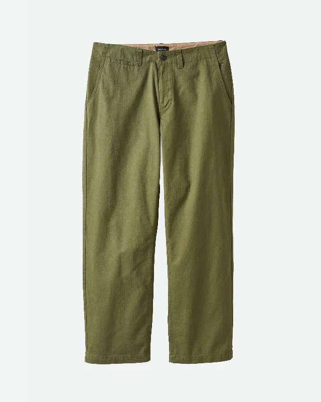 Men's pants with easy design-Surplus Herringbone Relaxed Trouser Pant