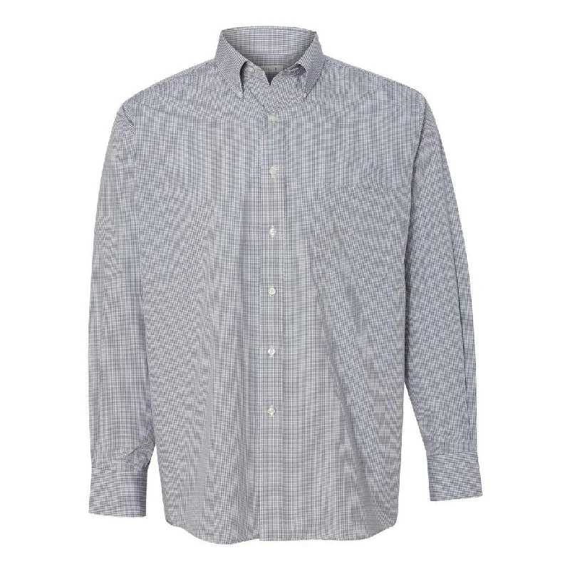 Men's street-style shirts-Van Heusen Gingham Check Shirt