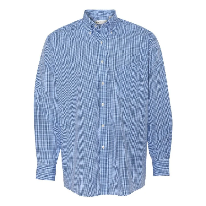 Men's sleek shirts-Van Heusen Gingham Check Shirt