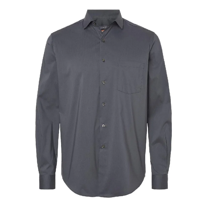 Men's rancher shirts-Van Heusen Stainshield Essential Shirt