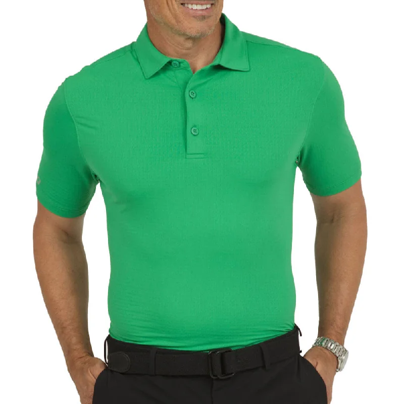 high-quality short sleeve shirts for men’s office wear -IBKUL Mens Solid Polo Shirt - Kelly Green