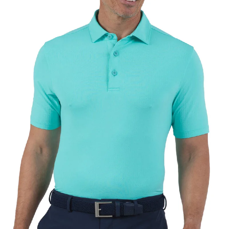 men’s stylish short sleeve t-shirts with cool prints -IBKUL Mens Solid Polo Shirt - Mint