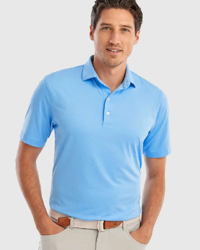 men’s stylish short sleeve shirts for casual outfits -Johnnie-O Birdie Prep-Formance Polo Shirt - Maliblu